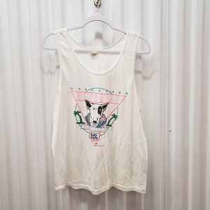 Single Stitch Party Animal Tank Top Sz L